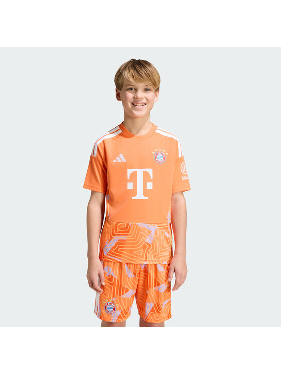 adidas adidas Koszulka techniczna 169183 Pomarańczowy Regular Fit