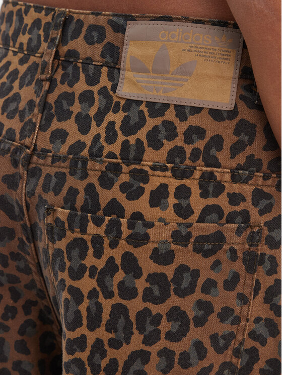 adidas adidas Jeansy KA2680 Brązowy Loose Fit