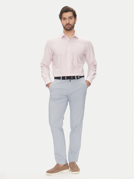 Pierre Cardin Pierre Cardin Chino kalhoty C3 33730.1058 Světle modrá Slim Fit