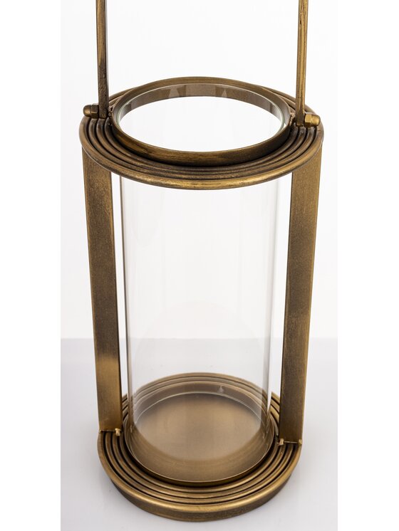MIAhome MIAhome Latarnia dekoracyjna 54x17,5 cm MIONETTA Złoty