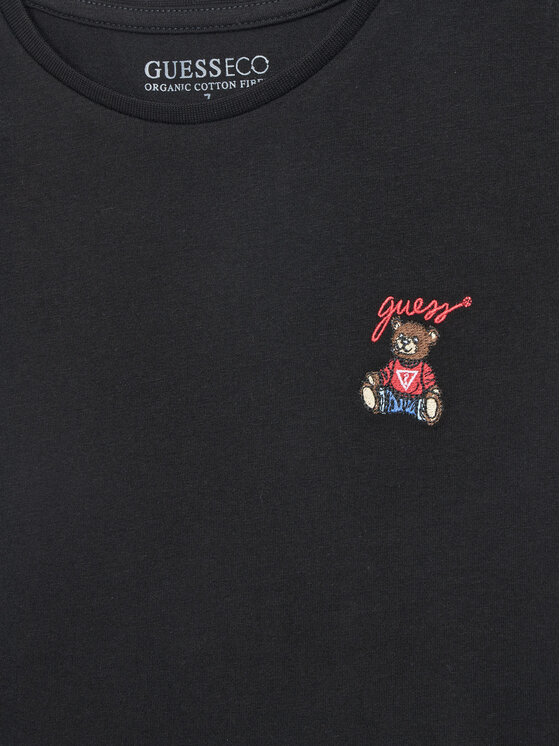 Guess Guess T-shirt J5RI44 J1314 Crna Regular Fit