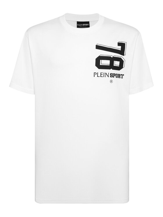Plein Sport Plein Sport T-shirt 14275 Bianco Regular Fit
