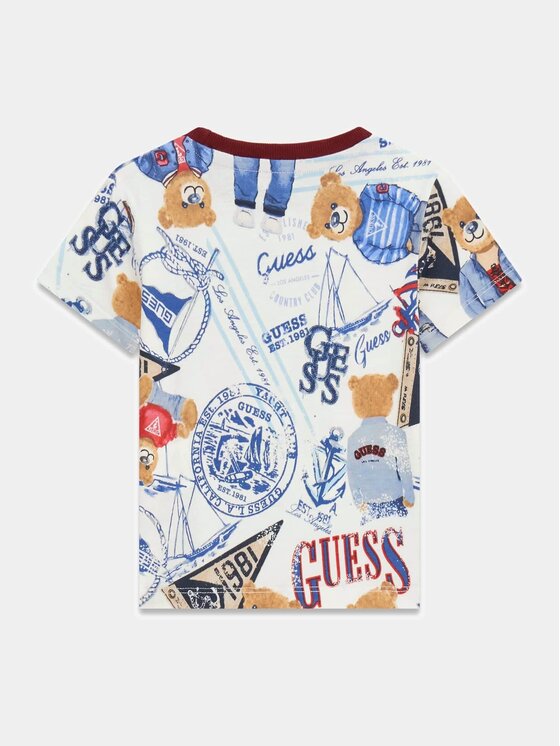 Guess Kids Guess Kids T-Shirt 180626 Barevná Classic Fit
