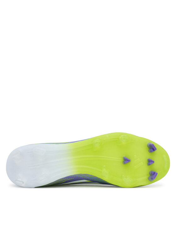 adidas adidas Buty do piłki nożnej F50 League Mid Firm/Multi-Ground Boots JI0886 Fioletowy