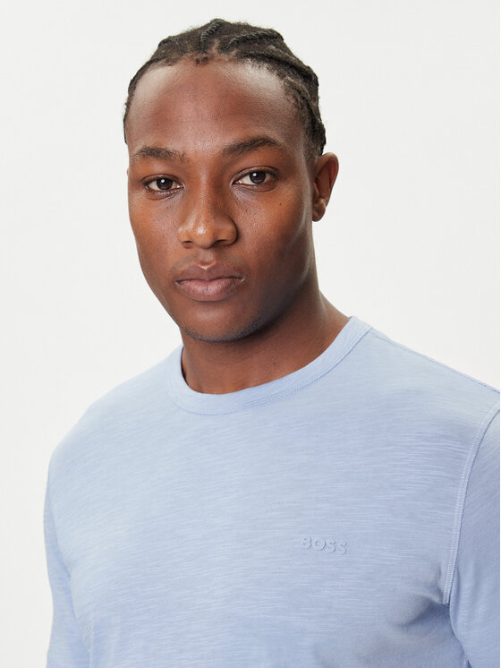 BOSS BOSS T-krekls Tegood 50508243 Gaiši zils Regular Fit