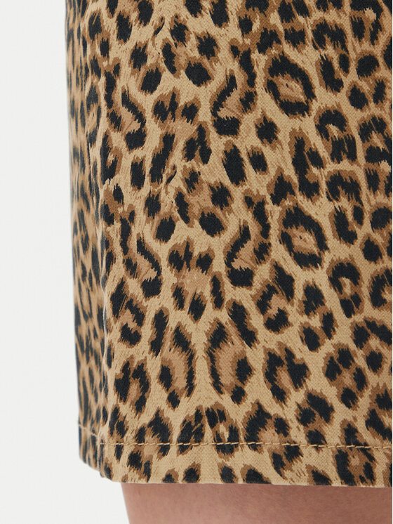 Vero Moda Vero Moda Mini sukně Nelly 10329966 Hnědá Slim Fit