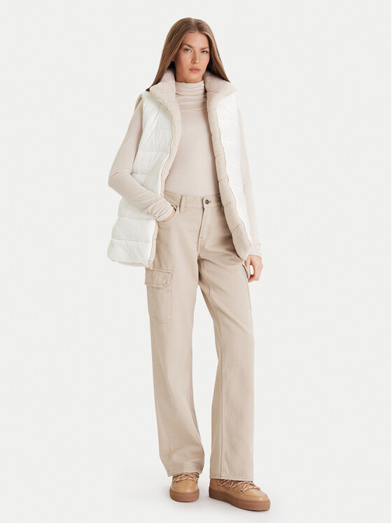 Save The Duck Save The Duck Sportisks veste D82512W BUBU21 Bēšs Regular Fit