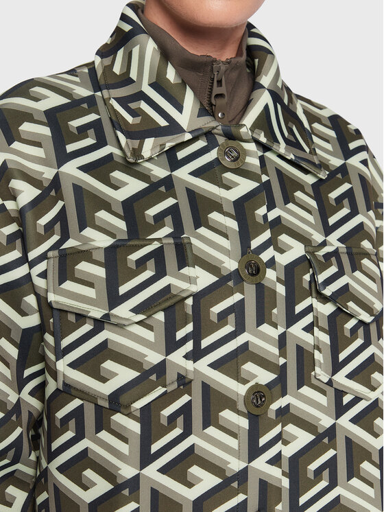 Camicia Emilee V3RH01 JR06W Verde Regular Fit