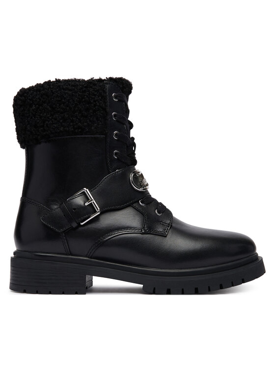 KARL LAGERFELD KARL LAGERFELD Trzewiki Binky II KL47566W Czarny