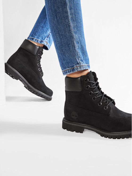 Timberland Timberland Planinarske cipele 6In Premium Boot 8658A/TB08658A0011 Crna