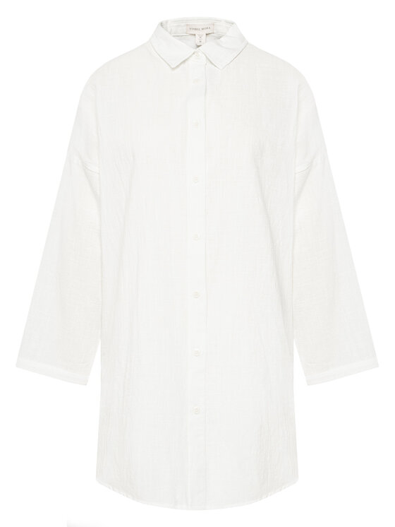 Ysabel Mora Ysabel Mora Košeľa 86148 Biela Relaxed Fit