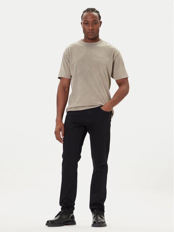 Mustang Mustang Дънки Oregon 1016804 Черен Slim Fit