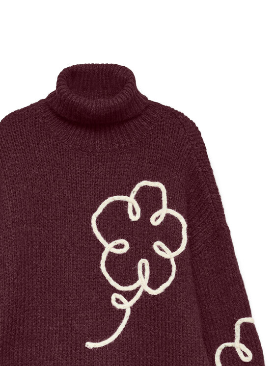 Vero Moda Vero Moda Golfas Fatima 10335036 Violetinė Regular Fit