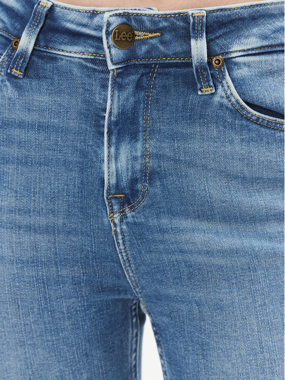 Lee Lee Джинси 112341962 Голубий Skinny Fit