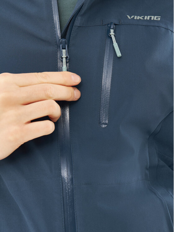 Viking Viking Kurtka outdoor Trek Pro 2.5 Niebieski Regular Fit