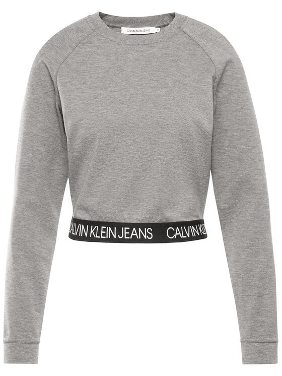 Calvin Klein Jeans Calvin Klein Jeans Bluză Milano J20J213710 Gri Regular Fit