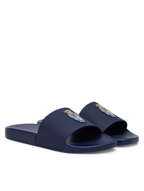 Polo Ralph Lauren Polo Ralph Lauren Plätud Polo Bear Slide 809P09762002 Tumesinine