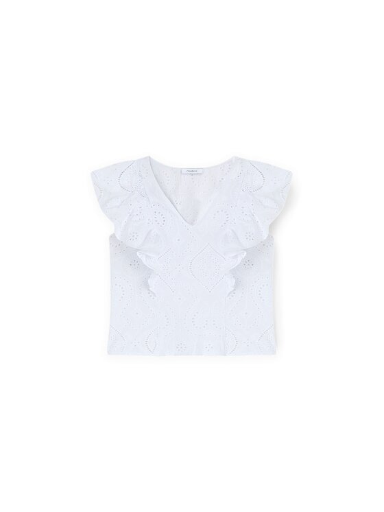 Motivi Motivi Blusa 2710Q001868N011 Bianco Regular Fit