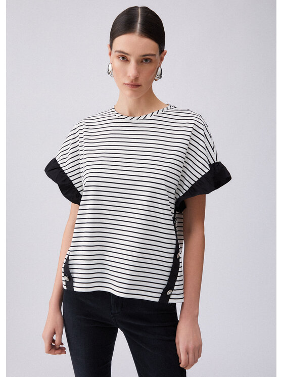 Liu Jo Liu Jo T-shirt WA6496J4909P9442 Viola Regular Fit