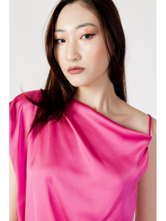 Hanny Deep Hanny Deep Canottiera TINTA UNITA SATIN Rosa To Fit