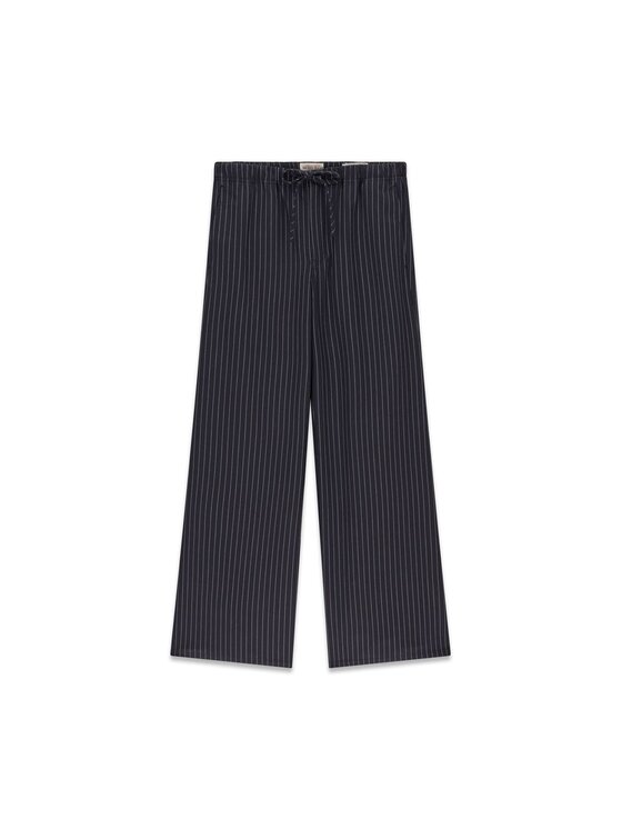 Guess Guess Spodnie materiałowe 183483 Niebieski Slim Fit