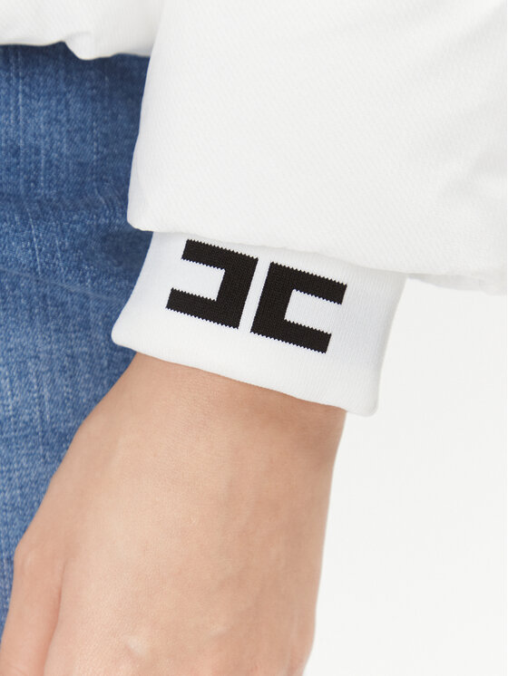 Elisabetta Franchi Elisabetta Franchi Giacca di transizione PI-59H-36E2-V590 Bianco Regular Fit