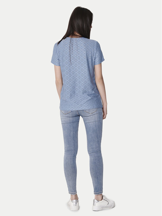 JDY JDY Tričko 15158450 Modrá Regular Fit