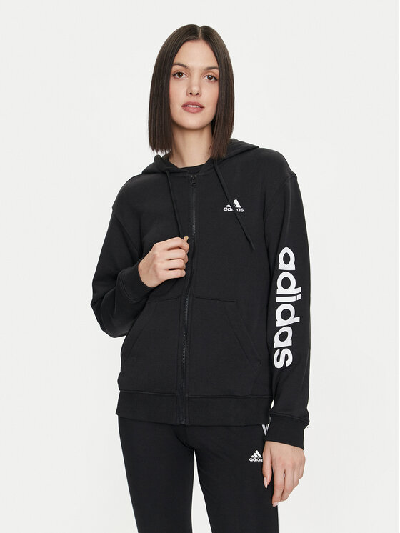 adidas Sweatshirt Essentials Linear IC6863 Noir Regular Fit