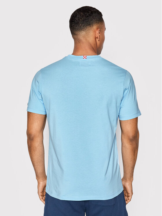 MC2 Saint Barth MC2 Saint Barth T-Shirt TSHM001 02634B Μπλε Regular Fit