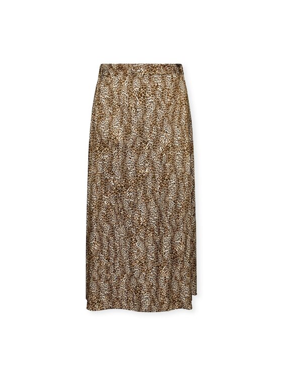 Elena Mirò Elena Mirò Gonna midi 1042P100064N001 Écru A-Line Fit