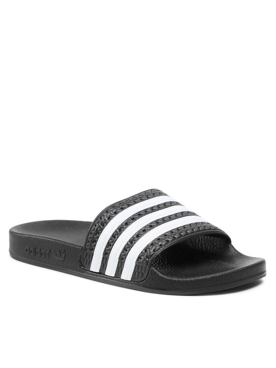 Adidas black adilette deals