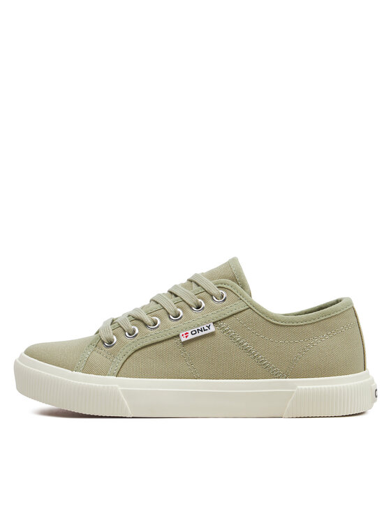 ONLY Shoes ONLY Shoes Tenisice Nicola 15318098 Zelena