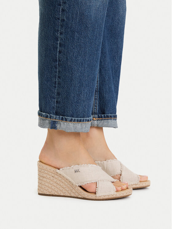 MICHAEL Michael Kors MICHAEL Michael Kors Espadryle Kenzie 40S6KZMS5D Beżowy