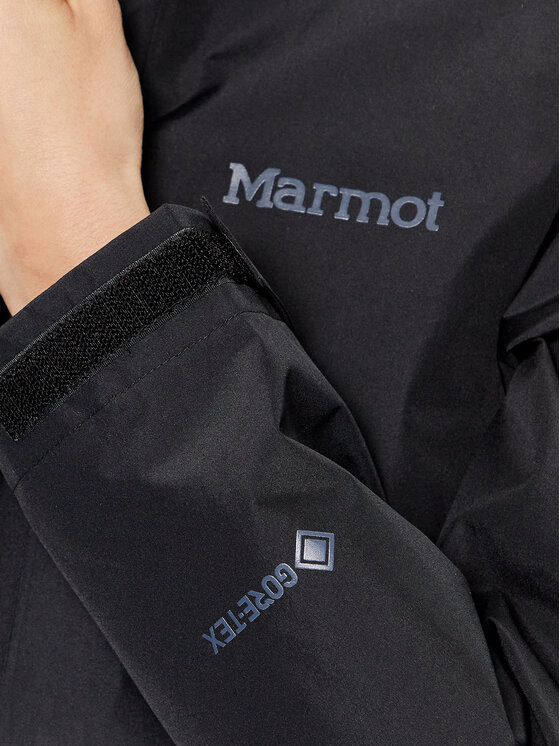 Marmot Marmot Kurtka przeciwdeszczowa Minimalist GORE-TEX Jacket M12683 Czarny Regular Fit