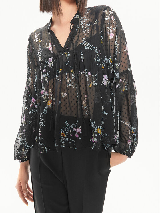 ONLY ONLY Μπλουζάκι Aida 15283695 Μαύρο Loose Fit