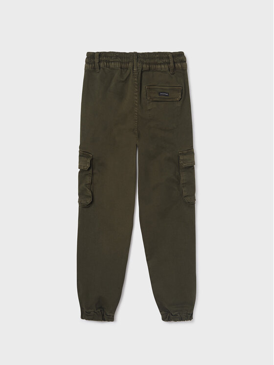 Mayoral Mayoral Stoffhose 7.529 Grün Regular Fit