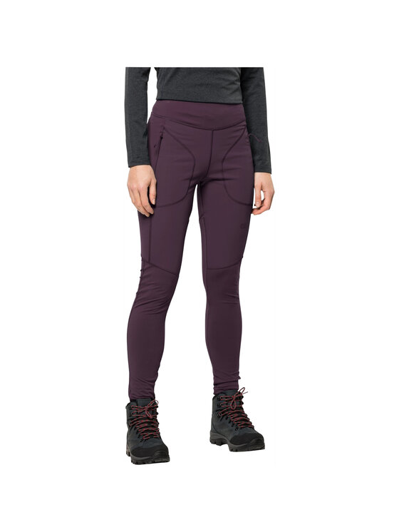 Jack Wolfskin Jack Wolfskin Pantaloni da tuta Jack Wolfskin Salmaster Pants W Viola Regular Fit