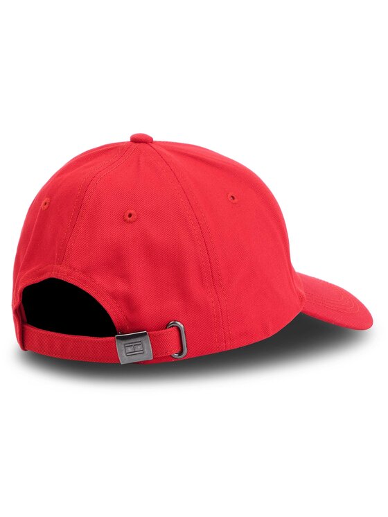Tommy Hilfiger Tommy Hilfiger Kapa s šiltom Classic Bb Cap E367895041 Rdeča