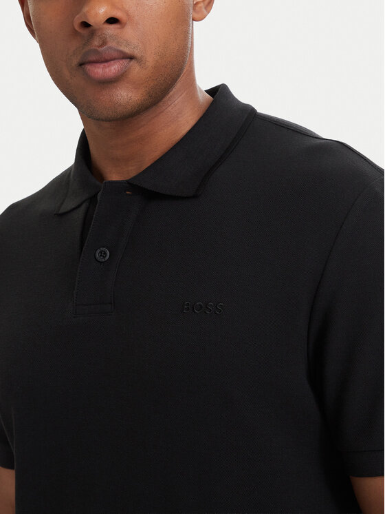 BOSS BOSS Poloshirt Phoenix 50560227 Schwarz Regular Fit