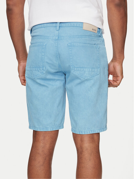 BOSS Boss Pantaloncini di jeans Anderosn 50514494 Blu Relaxed Fit
