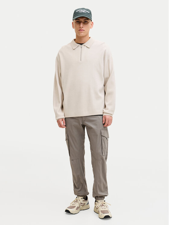 Jack & Jones Jack & Jones Szövet nadrág Paul Flake 12139912 Szürke Regular Fit