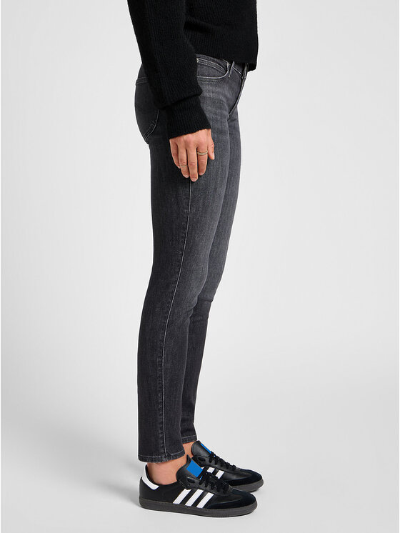 Lee Lee Jeansy SCARLETT Szary Slim Fit