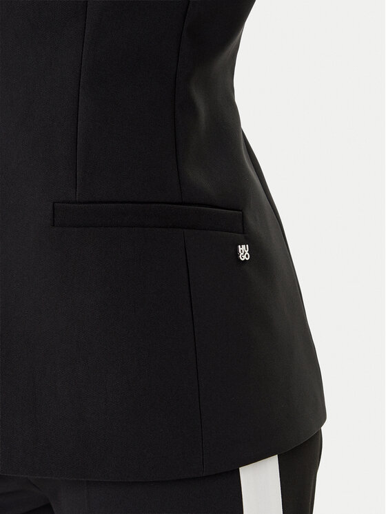 HUGO HUGO Sakko Alirani 50542616 001 Schwarz Regular Fit
