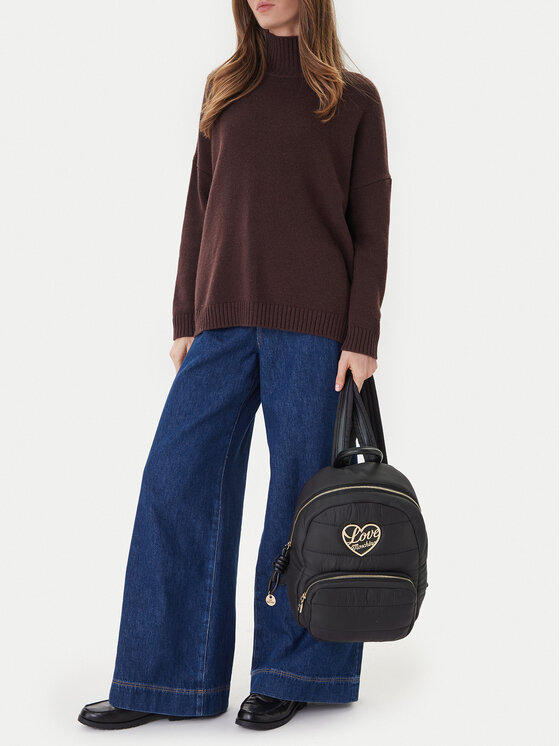 LOVE MOSCHINO LOVE MOSCHINO Mugursoma JC4353PP0NKY100A Melns