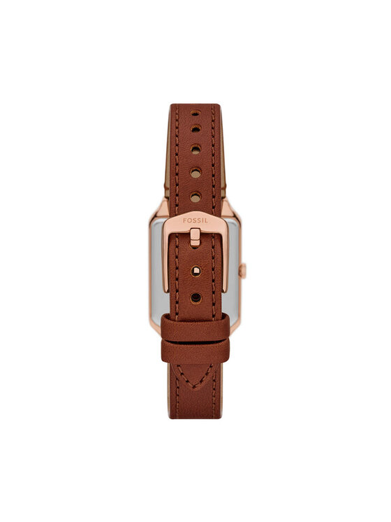 Fossil Fossil Zegarek ES5377SET Brązowy