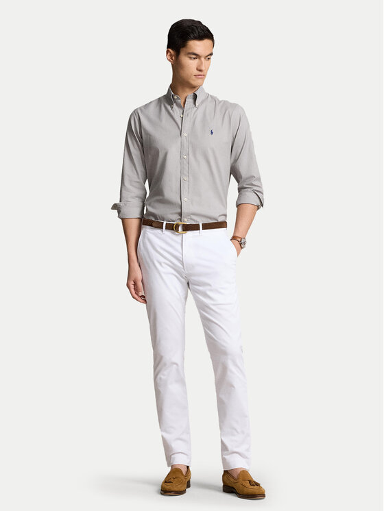 Polo Ralph Lauren Polo Ralph Lauren Cămașă 710829480009 Gri Custom Fit