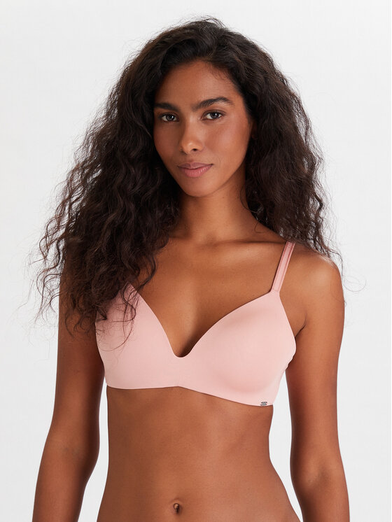 Hunkemöller Hunkemöller Varrásmentes melltartó 301440 Rózsaszín