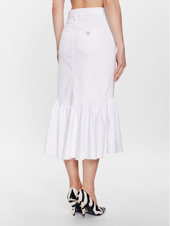 Guess Guess Teksaselik Marinella W3YD0E D54G2 Valge Regular Fit