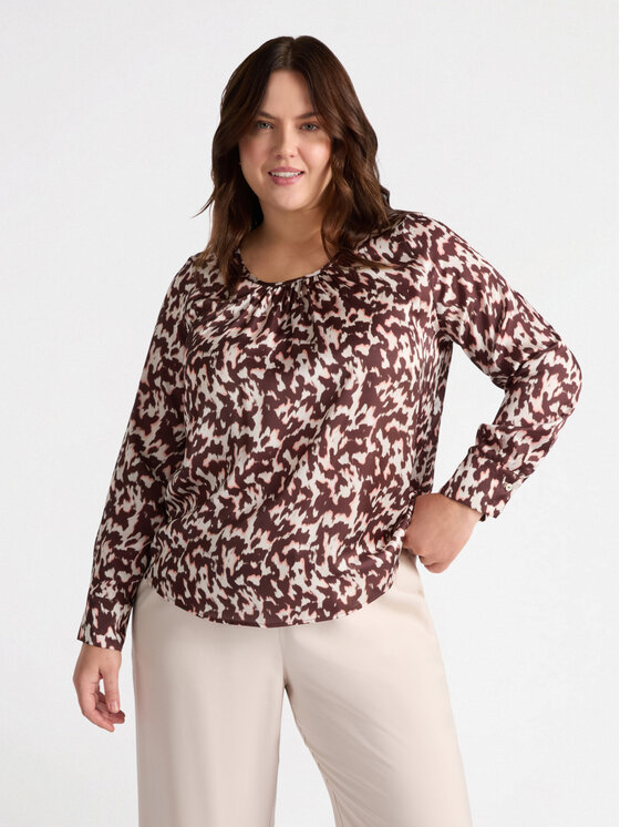 Fiorella Rubino Fiorella Rubino Blusa 2815T002329N0Z2 Écru A-Line Fit
