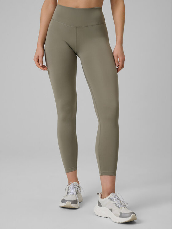 4F 4F Legginsy MULTI ACTIVE Zielony Slim Fit